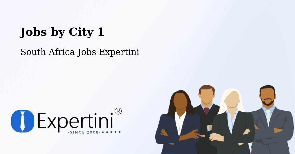 City Jobs in South Africa - Expertini