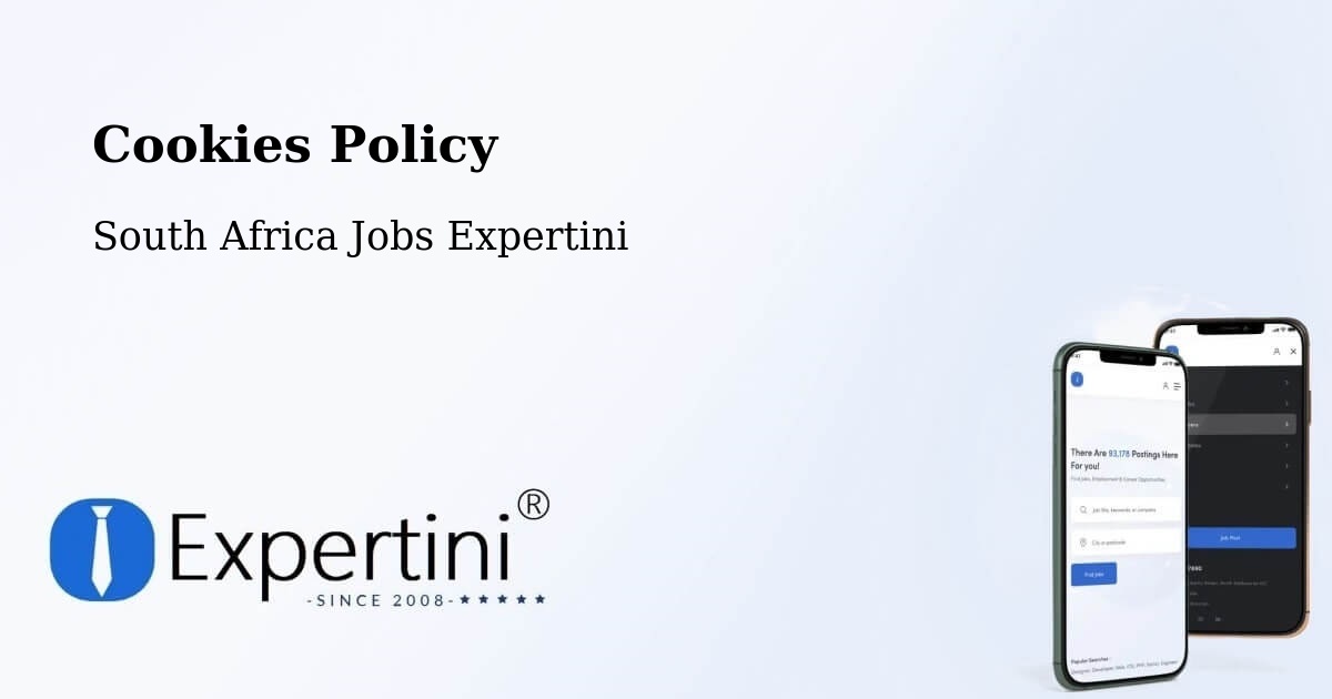 Cookie Policy – Centurion - South Africa Jobs Expertini