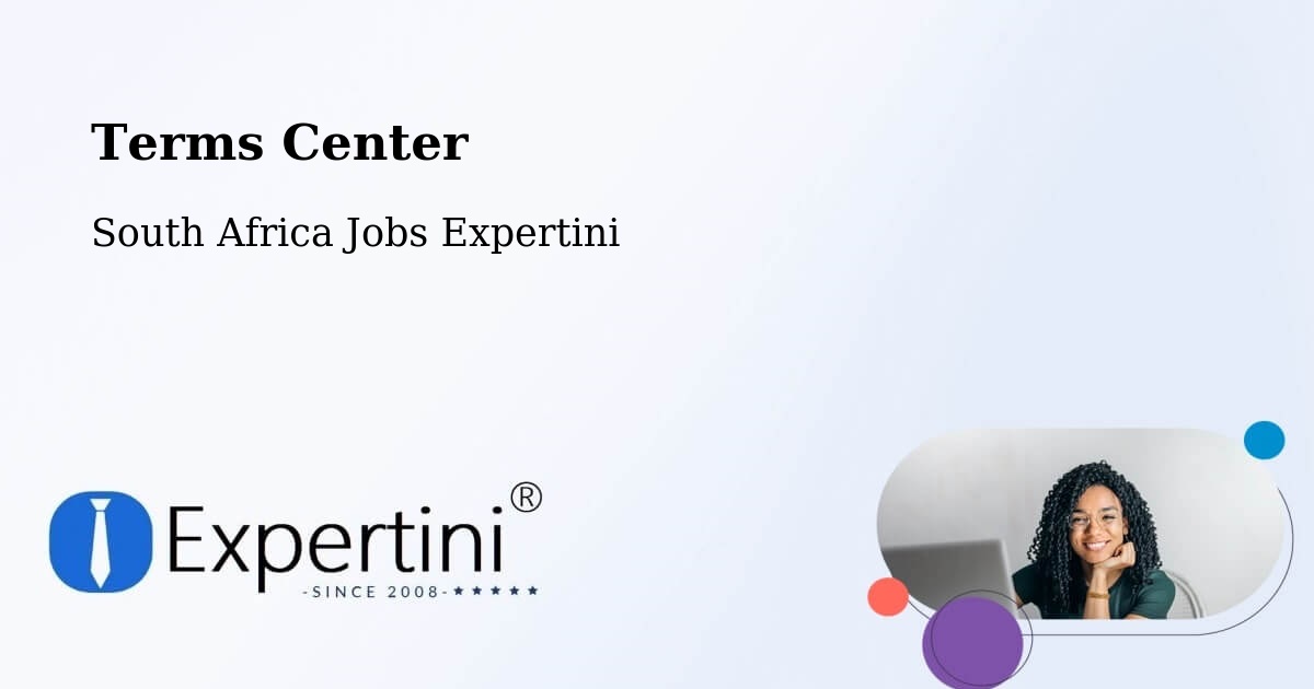Terms of Service – Centurion - South Africa Jobs Expertini